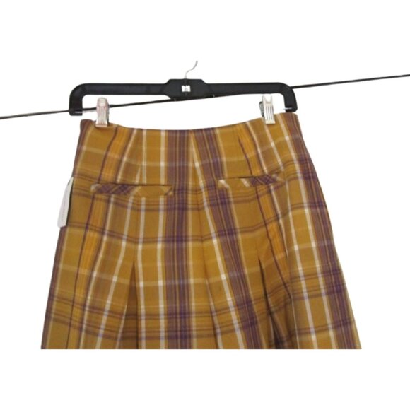 New w Tags, Anthropologie Maeve Kilt Culottes in Size 2 - Picture 7 of 8